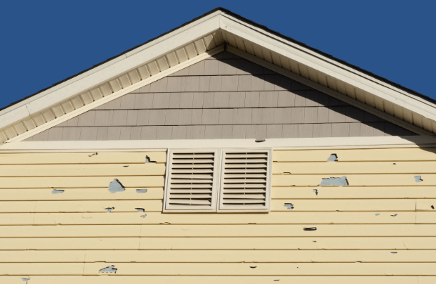 What to do when you have hail damage? Call Manor Roofing, Columbia, MO for a free siding estimate appointment.